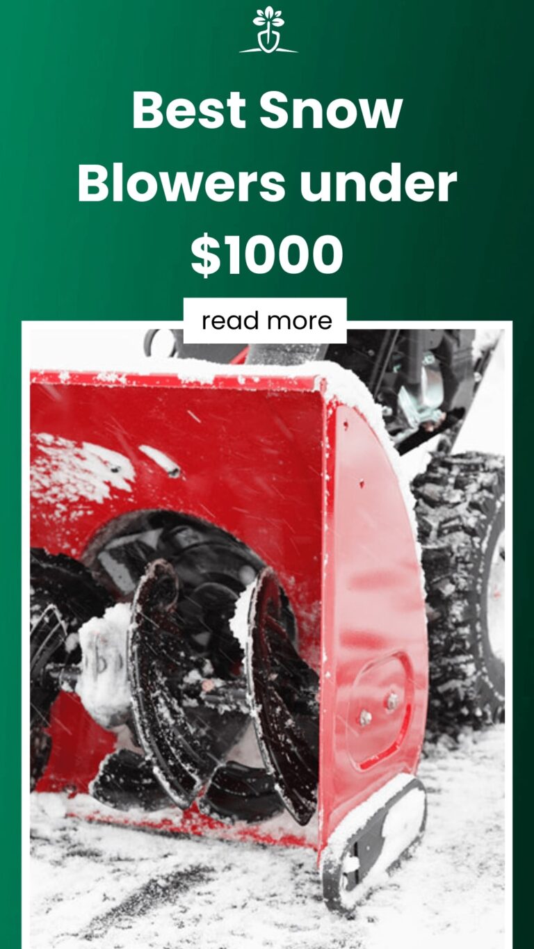 The 5 Best Snow Blowers Under 1000 (August 2024)